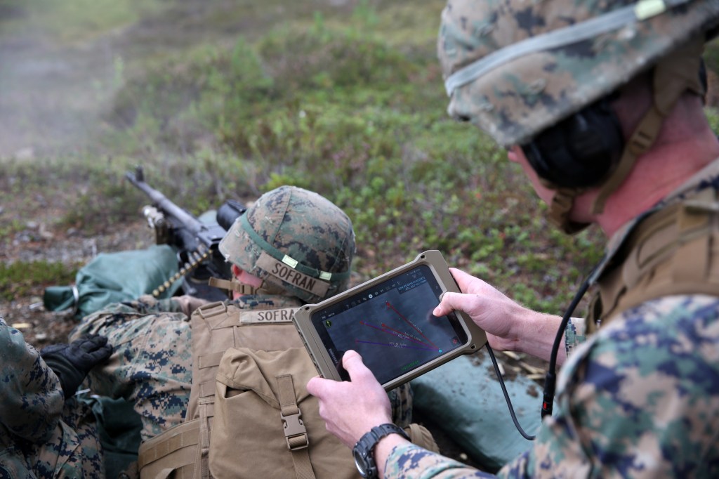 Tactical tablets to aid in precision strikes and fires are now being doled out to Marine grunt squads