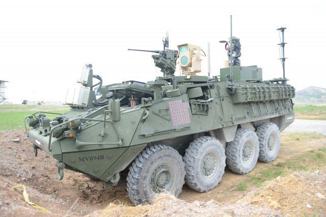 Soldiers use laser system to destroy drone during exercise