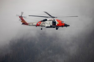 US Coast Guard helicopter crashes in Alaska with four onboard