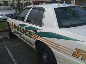 Police officer arrested for lying about his military service