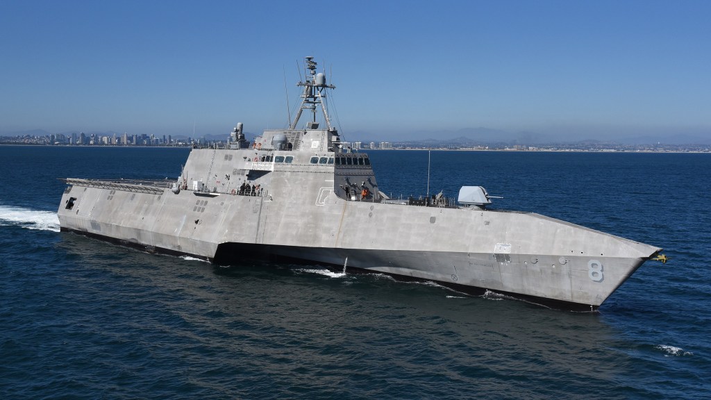 Littoral combat ship Montgomery deploys to the Pacific
