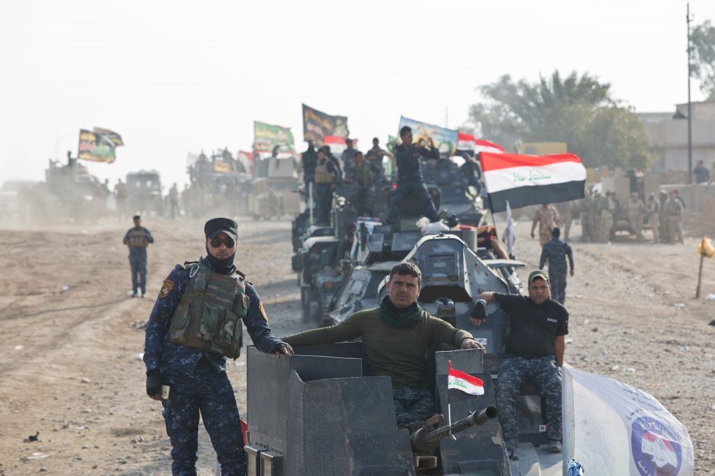 Iraq’s Shiite militias join Mosul push; bombs rock Baghdad