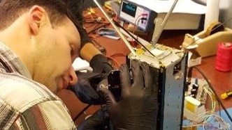 Inside the Navy’s nanosat lab