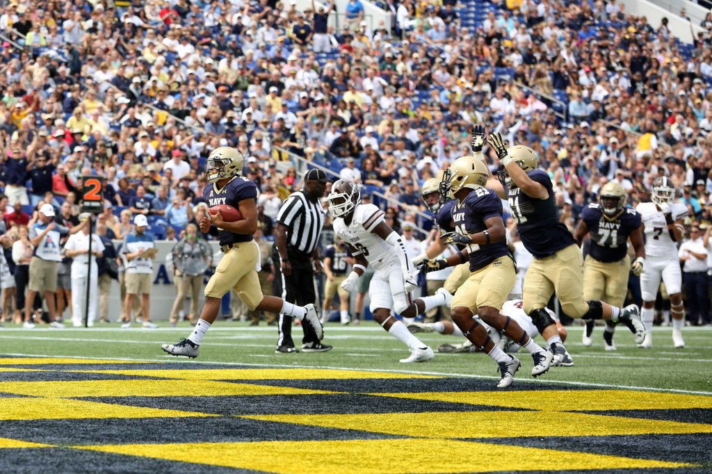 Navy defeats Fordham 52-16 despite injury to Smith
