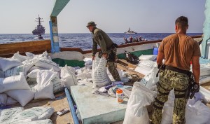 Navy, Coast Guard stop smugglers carrying tons of explosive material
