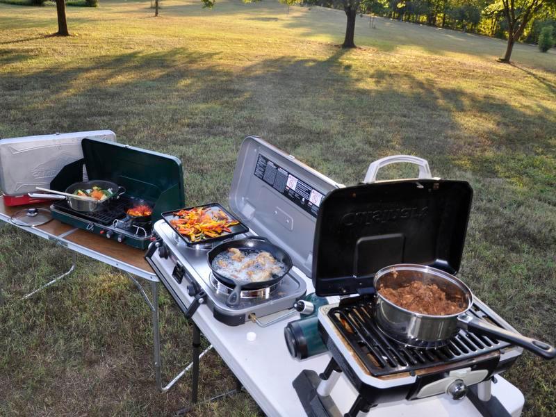 4 new portable stove/grills for camping and tailgating
