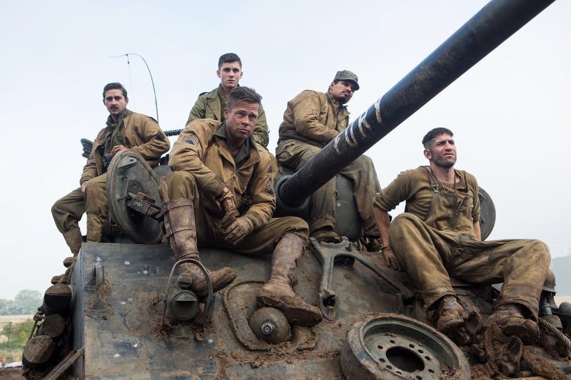 Brad Pitt’s ‘Fury’ movie goes for carnage over plot