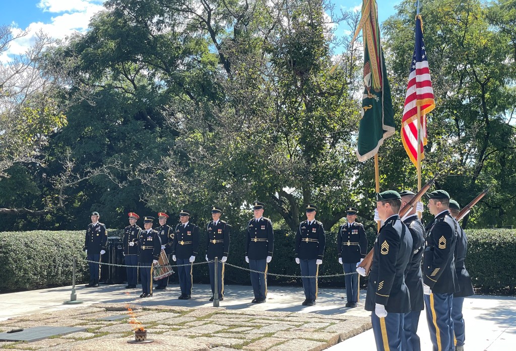 Green Berets honor JFK in ceremony at Arlington National Cemetery