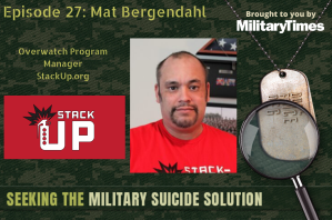 Seeking the Military Suicide Solution Podcast, Episode 27: Mathew ‘Frag-o’ Bergendahl