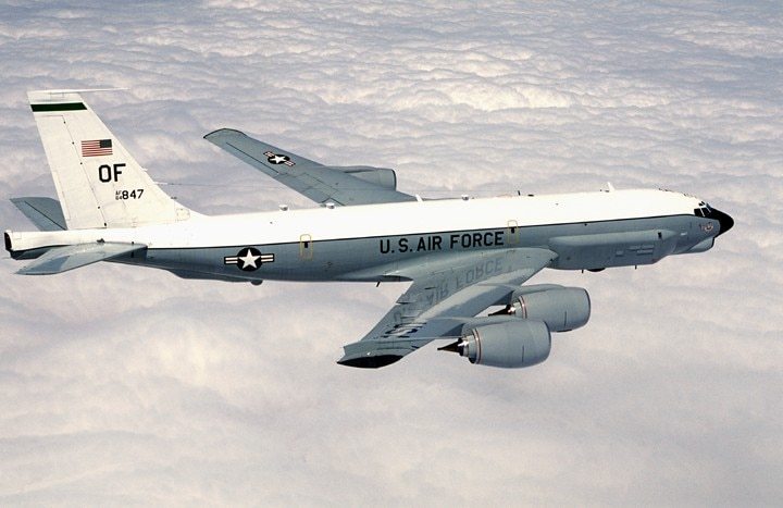 Russian fighter comes within feet of Air Force recon plane