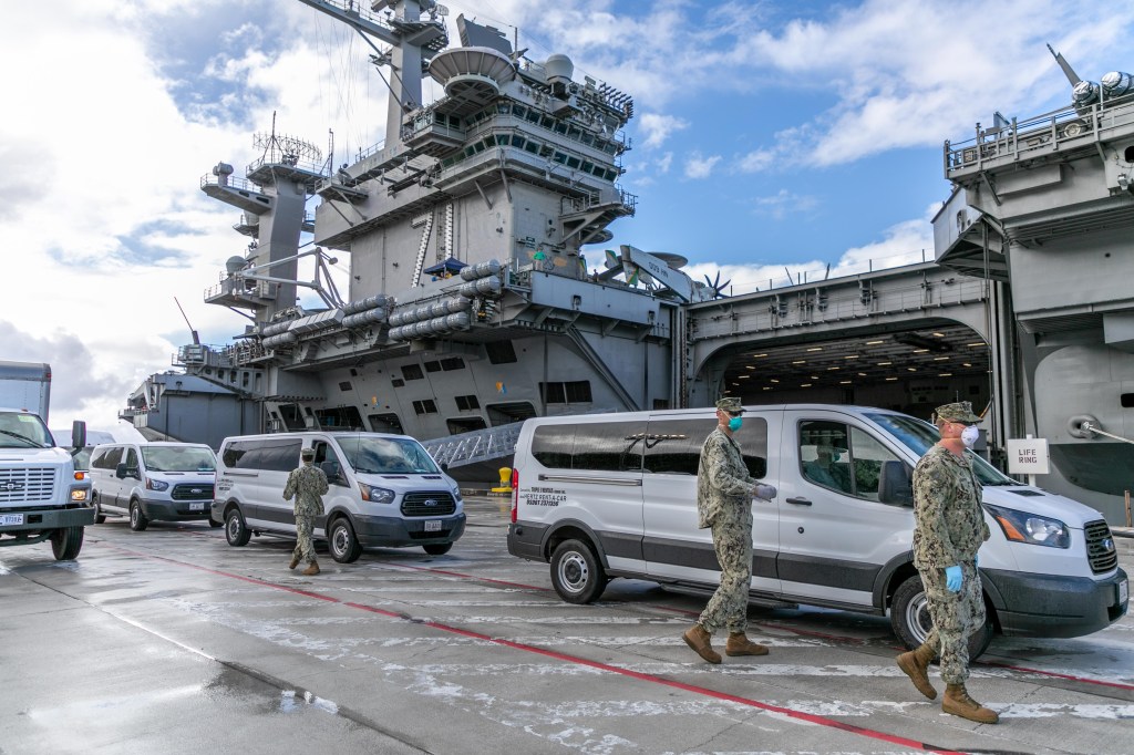 Sailor from Theodore Roosevelt has died of COVID-19 complications