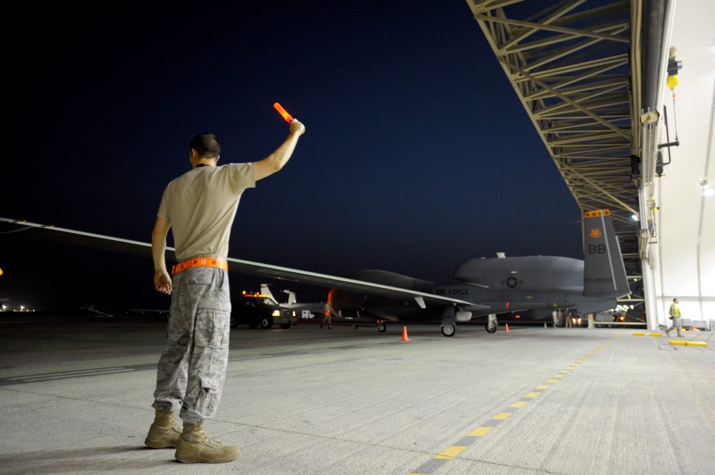 Multi-spectral sensor tested on Global Hawk drone