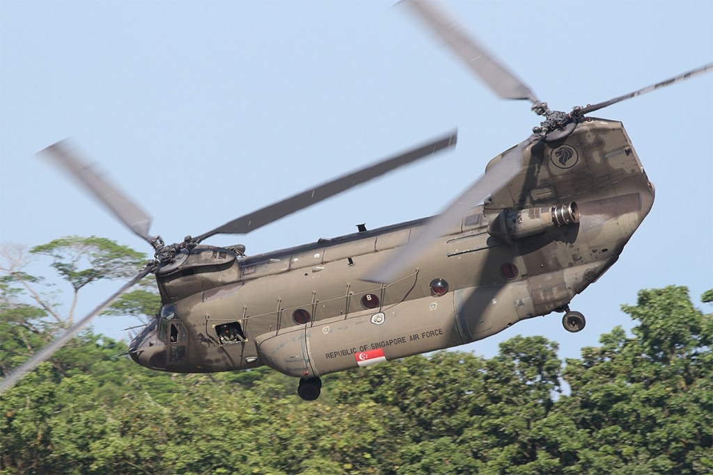 Here’s why Singapore is handing off its Chinooks to Australia