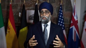 Canadian defense minister talks fighter competition and geopolitics