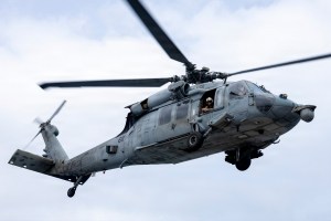 US Navy aviator missing after helicopter makes emergency landing in Arabian Sea