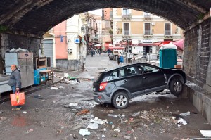 Housing thwacked by rare Mediterranean hurricane at Naval Air Station Sigonella