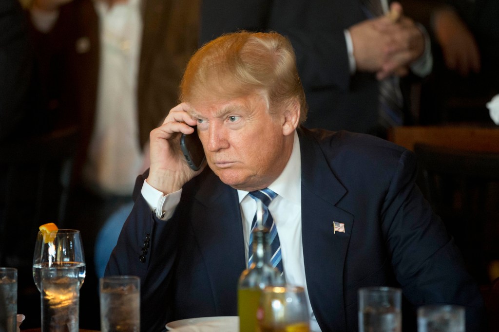 Trump’s cellphone diplomacy raises security concerns