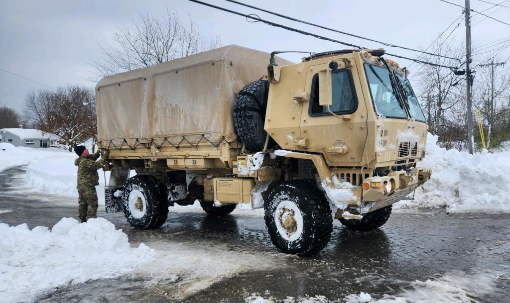 National Guard responds to major New York snowstorm
