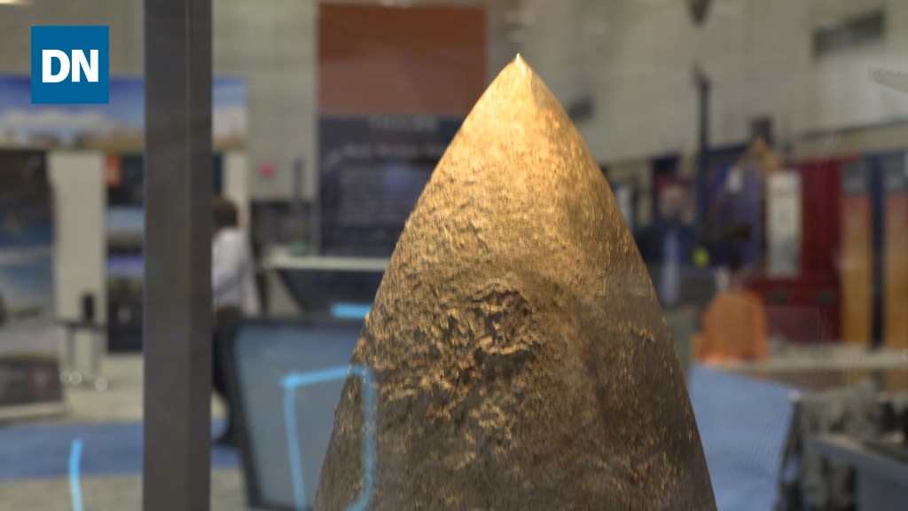 What happens when a warhead hits a mountain at Mach 4?