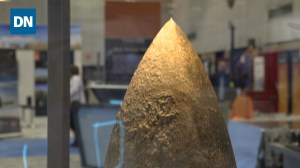 What happens when a warhead hits a mountain at Mach 4?