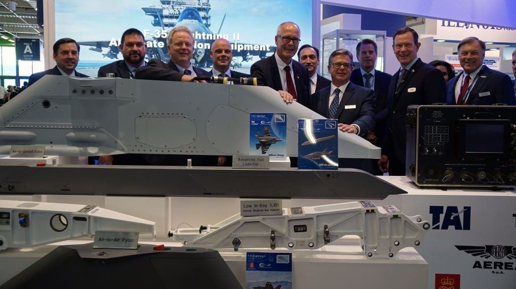 Terma signs MOU at Paris Air Show, securing future F-35 production