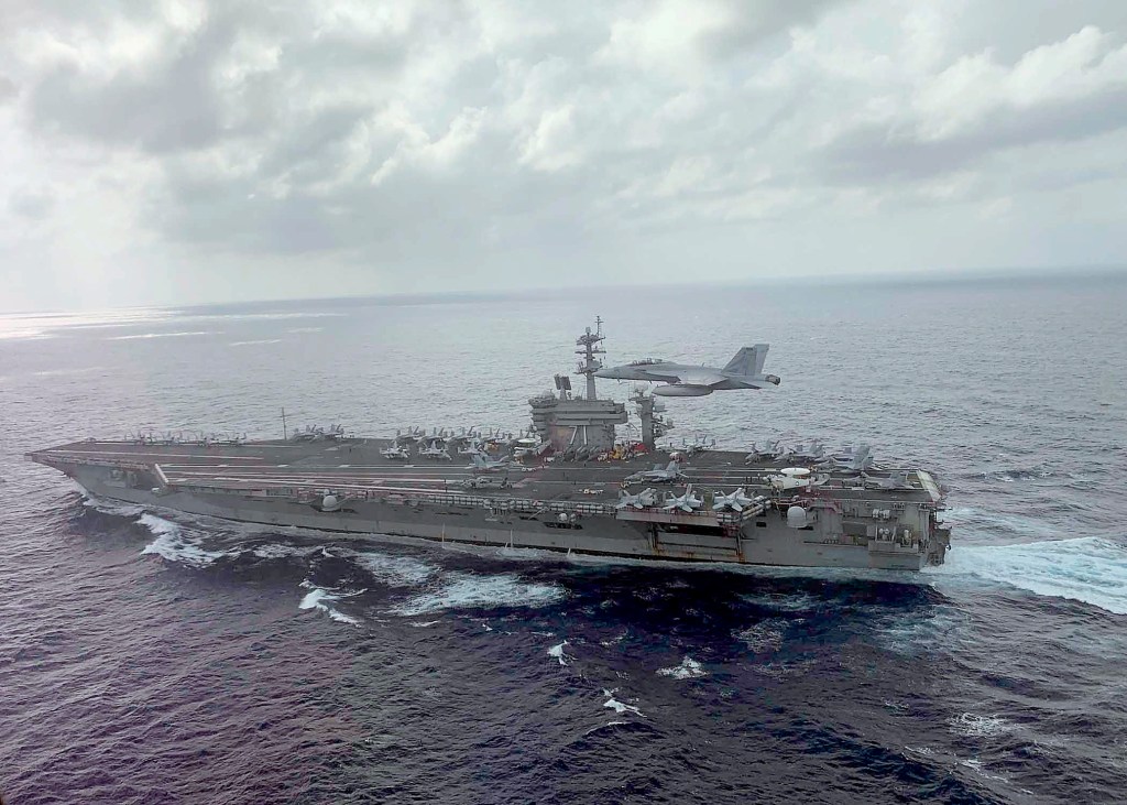 Sailors on board carrier Theodore Roosevelt test positive for COVID-19