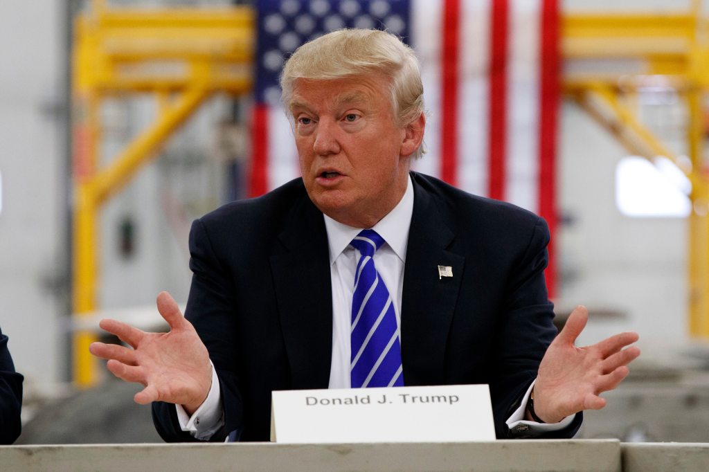 Navy should return to ‘goddamned steam’ on carrier, Trump says