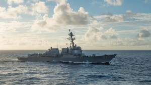 US Navy canceling program to turn gas-guzzling destroyers into hybrids