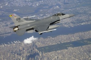 Air Force F-16 intercepts Army West Point plane that violated UN flight restrictions