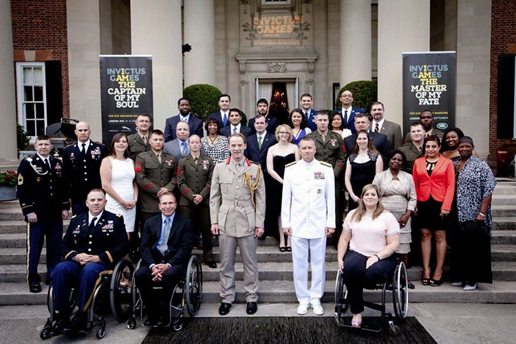 Wounded warrior athletes celebrate 100 days until British Invictus Games
