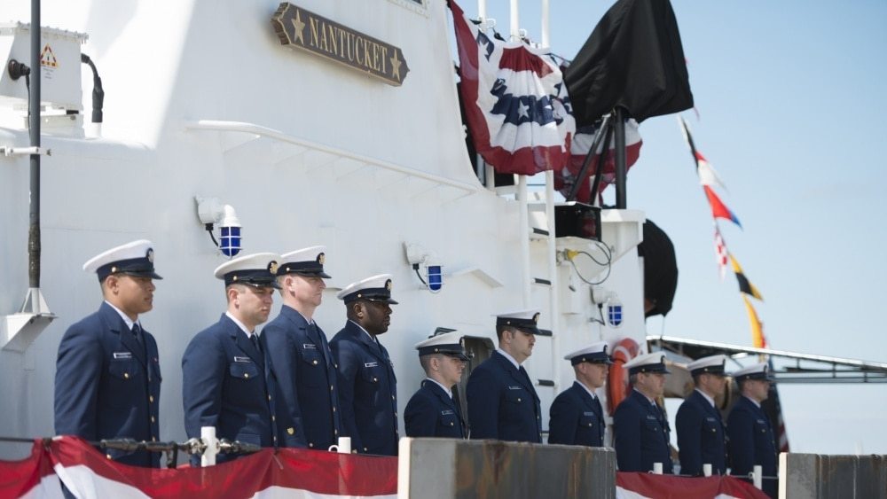 U.S. Coast Guard cutters Cushing and Nantucket decommissioned