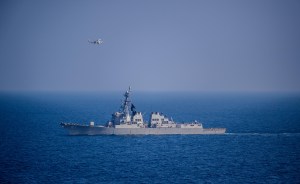Destroyer USS Mason shoots down drone, anti-ship missile in Red Sea