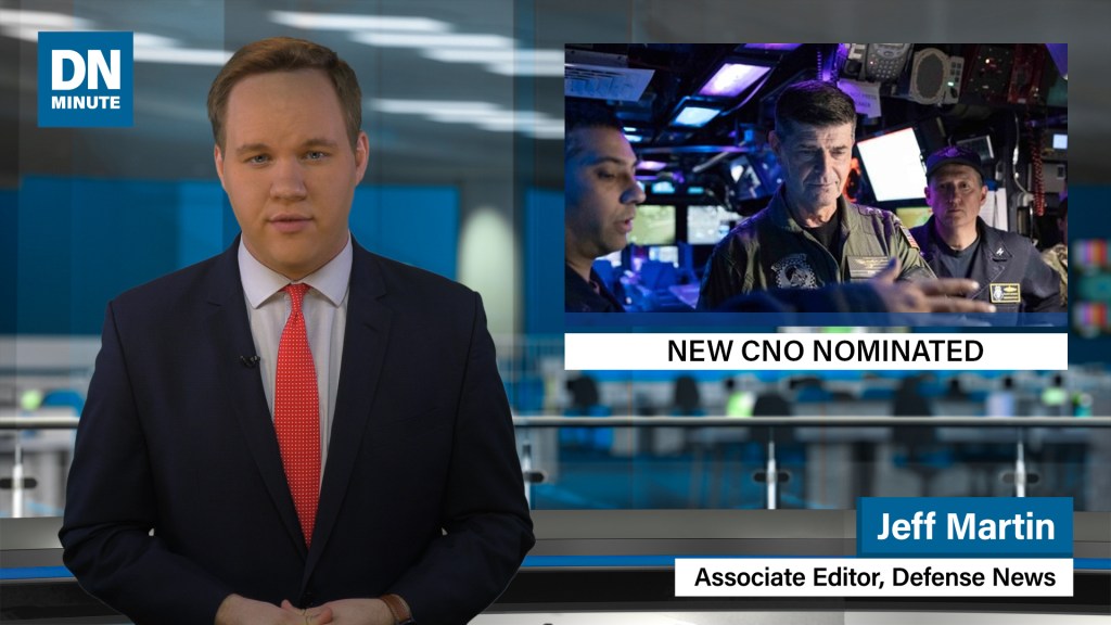 New CNO nominated | Defense News Minute, April 11, 2019