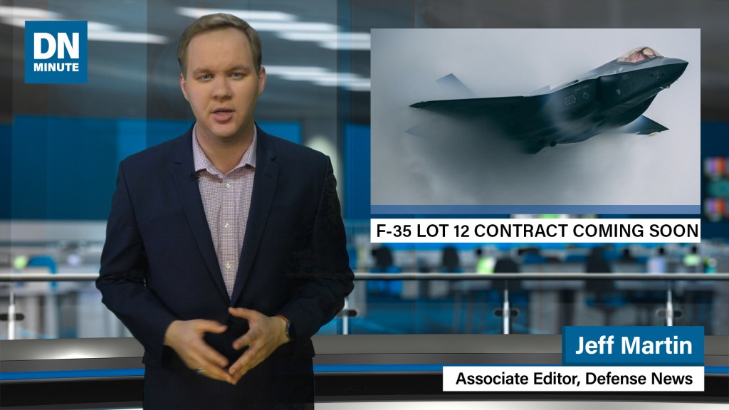 Defense News Minute May 13, 2019 |New F-35 contract coming soon