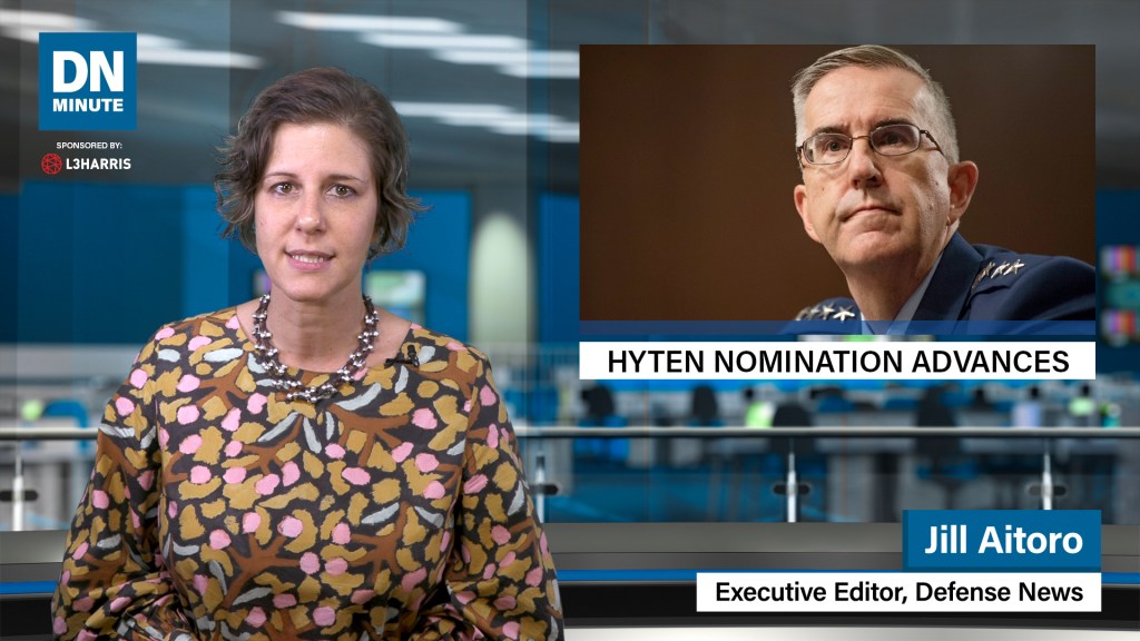 Hyten’s nomination moves forward, vote likely after recess | Defense News Minute, August 1, 2019