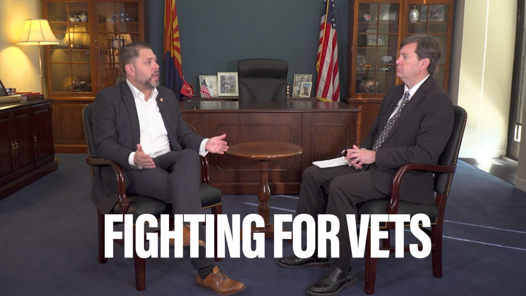 Sen. Ruben Gallego to block VA nominations until plans to cut staff are dropped