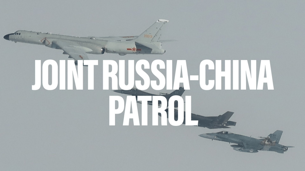 US, Canadian jets intercept joint Russian-Chinese air patrol