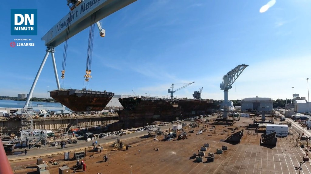 The John F Kennedy’s flight deck is complete | Defense News Minute, July 12, 2019