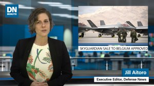 Skyguardian sale to Belgium approved | Defense News Minute March 27, 2019