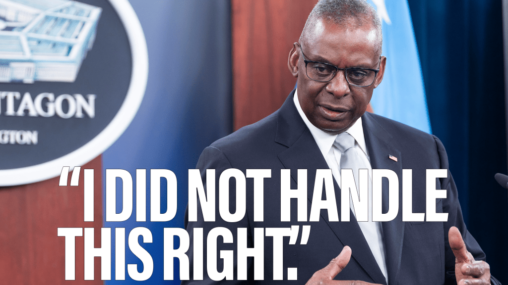 Defense Secretary admits keeping cancer diagnosis, hospitalization, secret