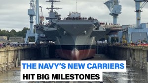 The Navy’s new carriers hit big milestones | Defense News Weekly, Nov. 1, 2019