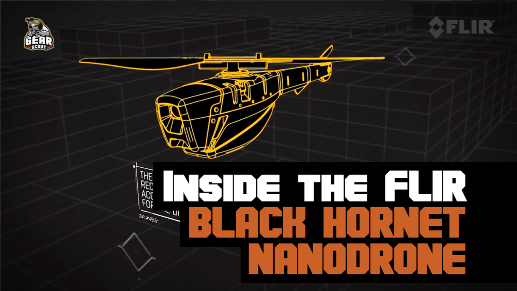 This is how a SEAL operator would dress up a FLIR Black Hornet nanodrone.