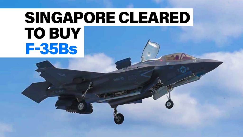 Singapore cleared to buy the  F-35B | Defense News Minute, January 10th, 2019