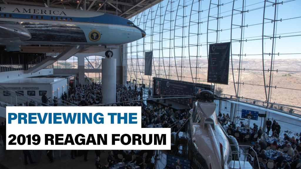 What can we expect at the 2019 Reagan Defense Forum?