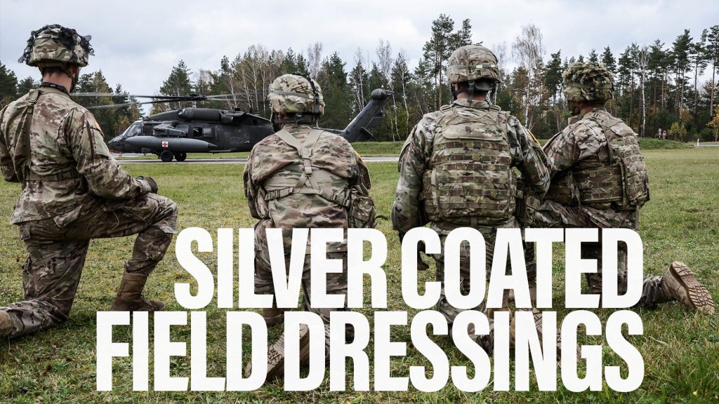 Field dressing for burns coated with silver shows more promise | Military Times Reports
