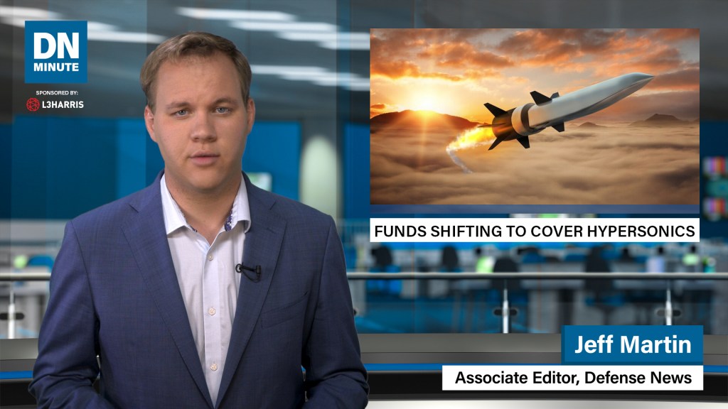 Pentagon shifting funds to develop hypersonics | Defense News Minute, July 10, 2019