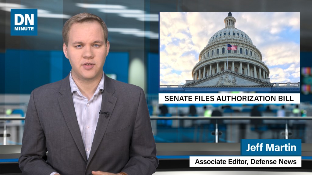 Senate Armed Services Committee filed NDAA | Defense News Minute, June 12, 2019
