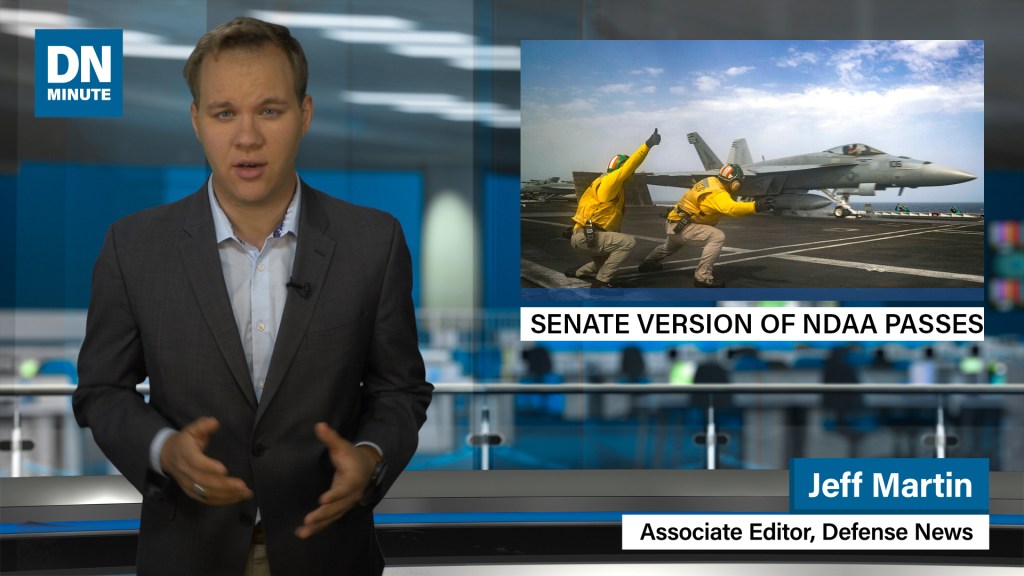 Senate NDAA passes, but debate to continue | Defense News Minute, June 28, 2019