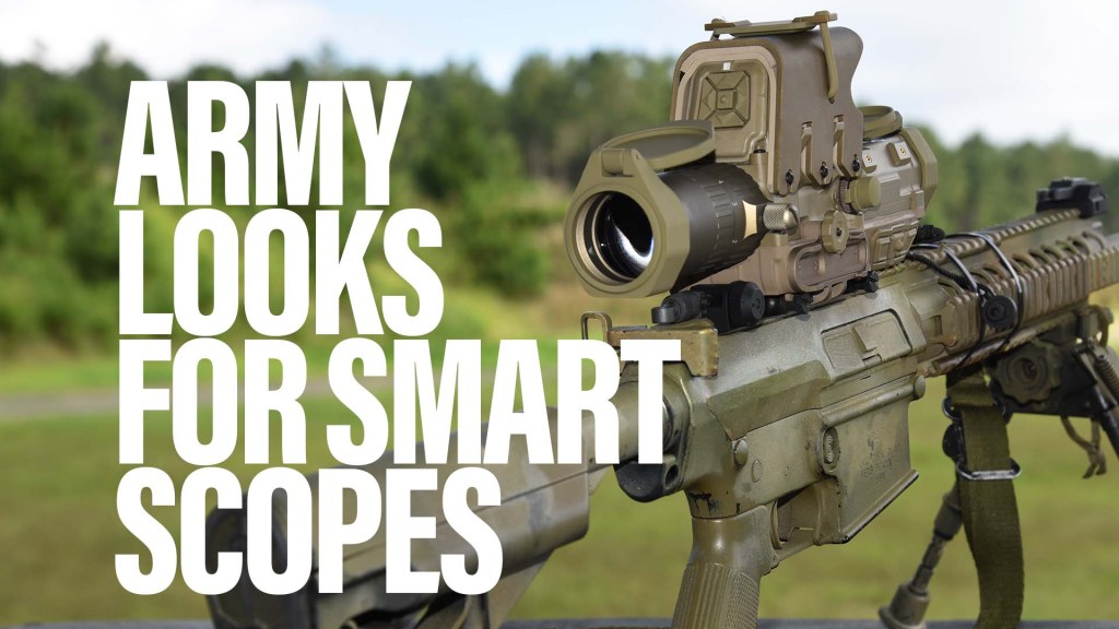 How do you shoot through smoke? Army looks for smarter scopes | MilTech