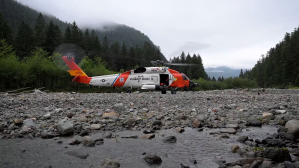 Four service members safe after Coast Guard helicopter crash in Alaska